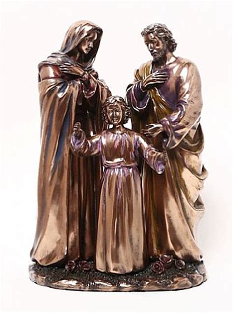 Holy Family Statue in Bronze - F.C. Ziegler Company