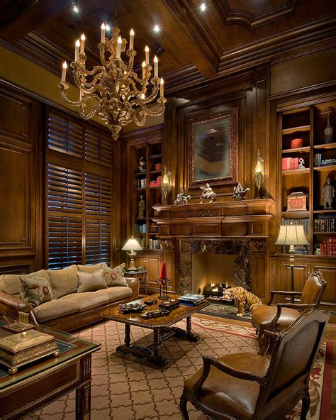 Custom Wood Panel Study - Traditional - Living Room - Phoenix - by ...