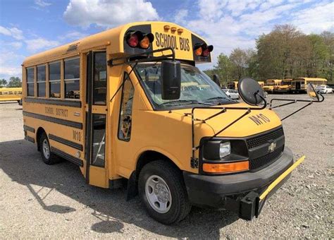 2009 CHEVROLET EXPRESS 3500 THOMAS SMALL SCHOOL BUS #M10 - Mathies ...