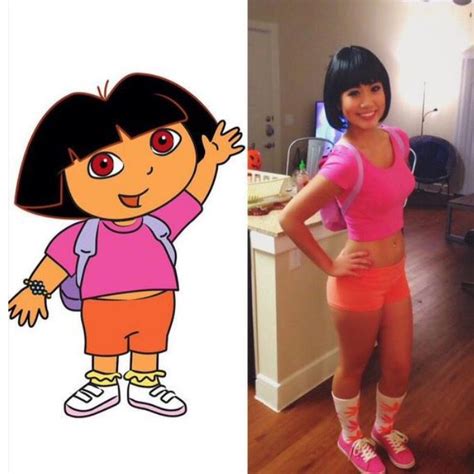 Halloween Costume - Dora The Explorer - DIY | Cute couple halloween ...