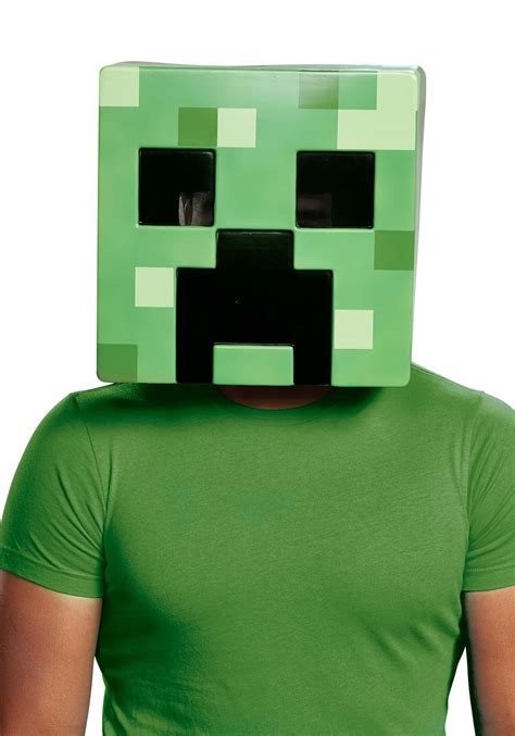 Minecraft Creeper Mask for Adults