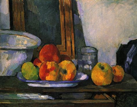 Still life with open drawer - Paul Cezanne - WikiArt.org - encyclopedia ...