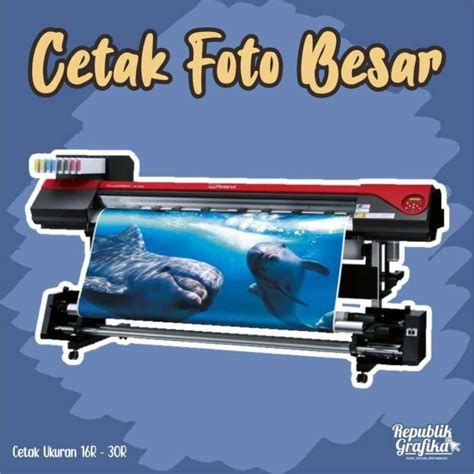 Jual CETAK FOTO UKURAN BESAR - AREA CETAK 88CM X 100 CM, GLOSSY PHOTO ...