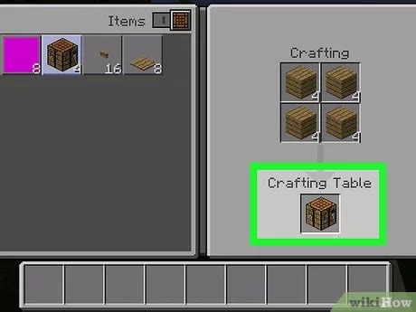 How To Make A Crafting Table In Minecraft Ipad | Brokeasshome.com