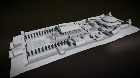 Reconstruction "Libary of Alexandria" - 3D model by DoJiMoDa [51ed617 ...