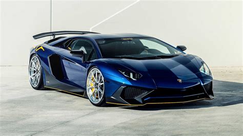 Does This Blue Lamborghini Aventador SV Look Better With 22-Inch ...