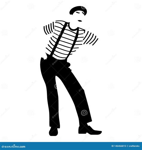 Mime Vector Eps Hand Drawn, Vector, Eps, Logo, Icon, Crafteroks ...