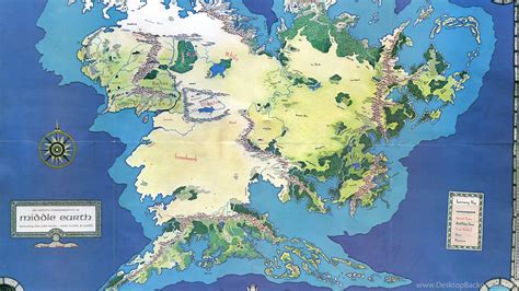 Middle Earth Map Wallpapers - Top Free Middle Earth Map Backgrounds ...