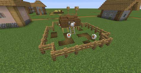 Wooden Chicken Coop Tutorial - Minecraft Designs | Minecraft designs ...