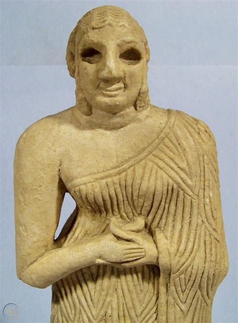 ANCIENT IRAQ SUMERIAN MESOPOTAMIAN WOMAN SCULPTURE VINTAGE ALVA STUDIOS ...