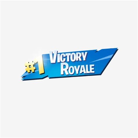 New Fortnite Victory Royale PNG and Vector