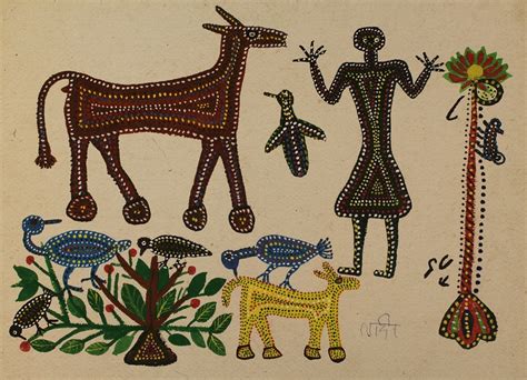 Bhil Tribal Painting of Madhya Pradesh – India InCH – Address Directory ...