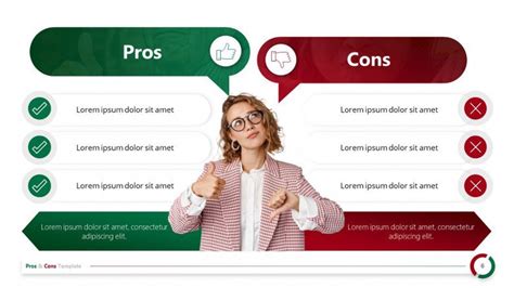 Pros and Cons PowerPoint Template | Free Download