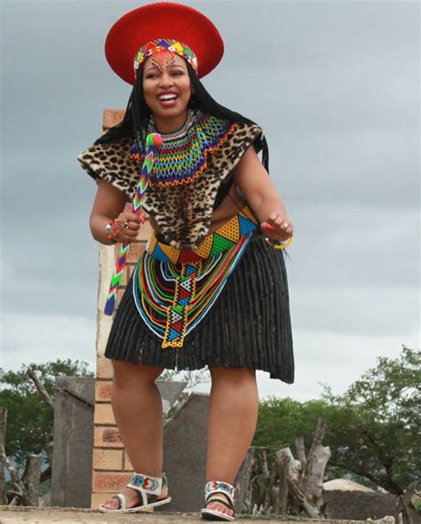 Clipkulture | Phindile Gwala In Zulu Imvunulo Traditional Attire For ...