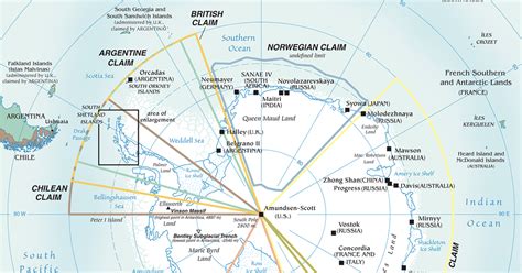 North And South Pole Map