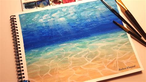 Watercolor Underwater Scene - YouTube