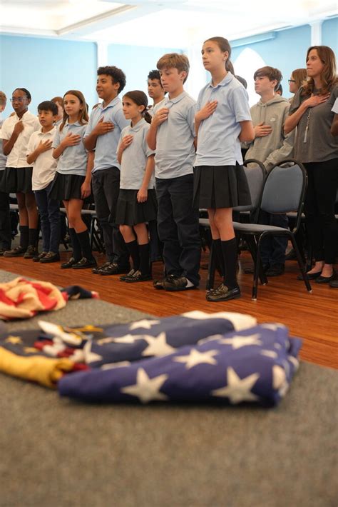 Veterans teach flag etiquette to students | Herald Community Newspapers ...