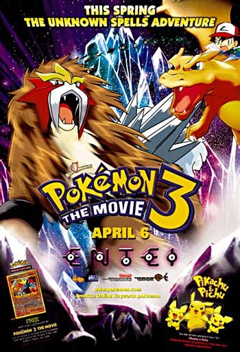 Pokémon 3: The Movie- Soundtrack details - SoundtrackCollector.com