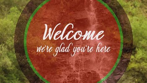 Welcome To Church Background - Fall Welcome | Church Media Drop, A free ...