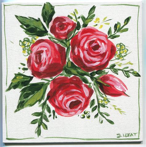 painting roses - Google Search | Flower art painting, Rose painting ...