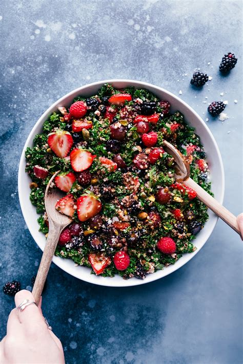 Easy Kale and Quinoa Salad - Chelsea's Messy Apron