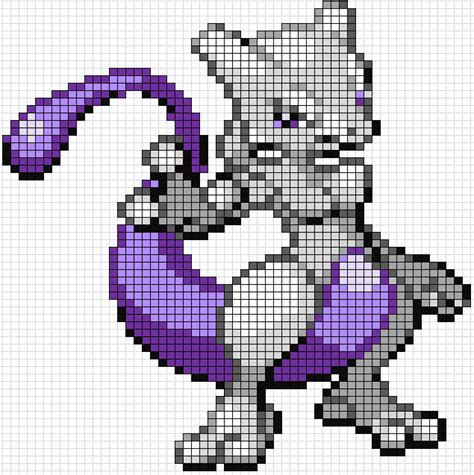 Pixel mewtwo GIF by luckyworld2510 on DeviantArt