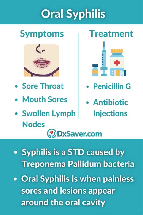 Oral Syphilis Signs and Symptoms | Syphilis Stages, Treatment and ...