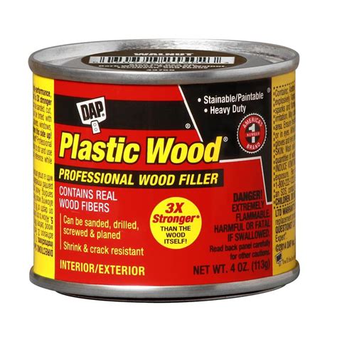 DAP Plastic Wood 4-oz Walnut Wood Filler at Lowes.com