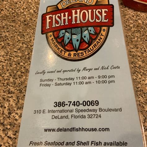 DeLand Fish House - Seafood Restaurant