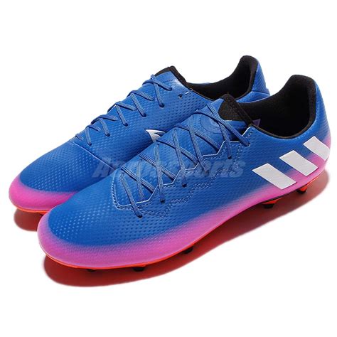 adidas Messi 16.3 Lionel FG Firm Ground Blue Purple Men Soccer Cleats ...