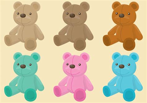 Teddy Bear Vectors 95771 Vector Art at Vecteezy