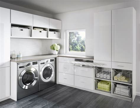 All White - Modern - Laundry Room - Jacksonville - by California ...