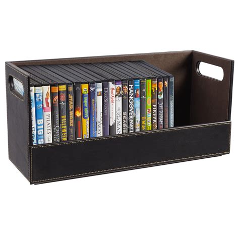 Buy Stock Your Home DVD Storage Box, Movie Shelf Organizer for Blu-Ray ...