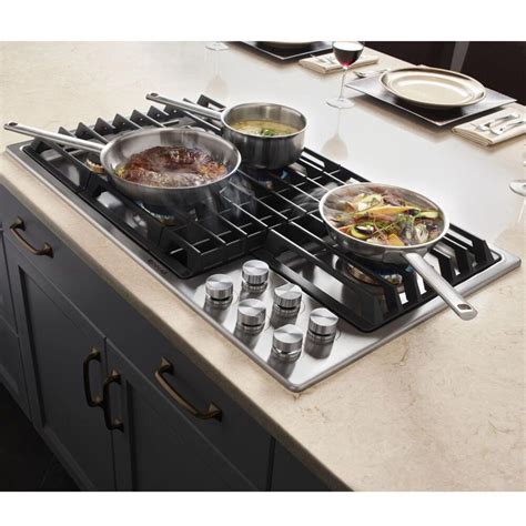 Jenn-Air 36" JX3 Gas Downdraft Cooktop in Stainless Steel | Nebraska ...