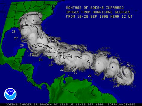 NOAA's 1998 Hurricane Season Wrap-up - Images