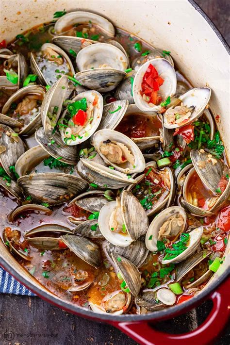 Mediterranean-Style Steamed Clams - How to Cook Clams | The ...