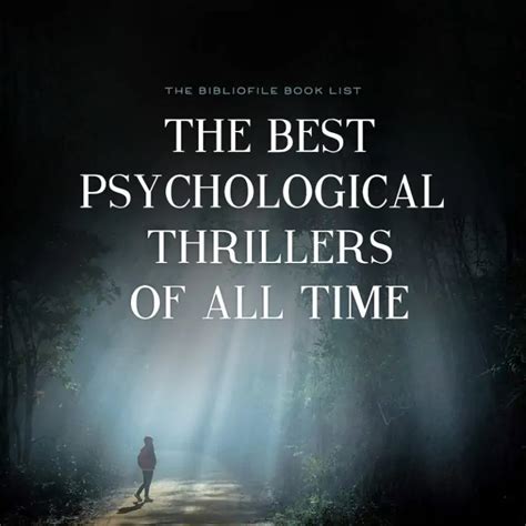 50 Best Psychological Thriller Books of All Time (By Year) | The Bibliofile