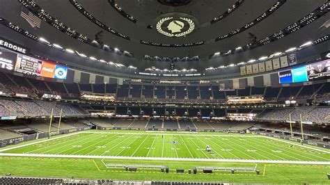 Caesars Superdome unveils new bathrooms and escalators during $500M ...