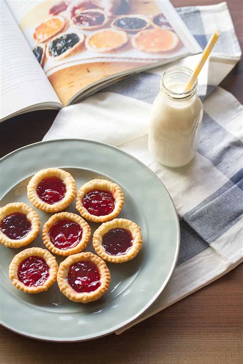 Mini Jam Tarts (Tartelettes a la Confiture) - Crumb: A Food Blog