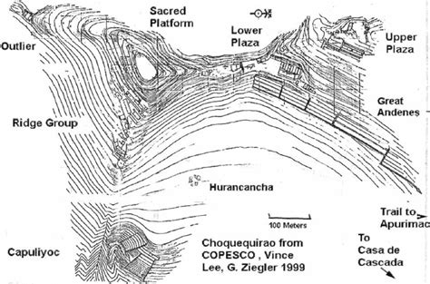 Map of Choquequirao. | Download Scientific Diagram