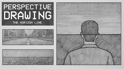 Perspective Drawing 2 - What is the Horizon Line? - YouTube