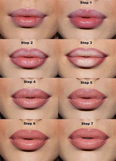 Or, make use of your concealer and lip liner to make your lips look ...