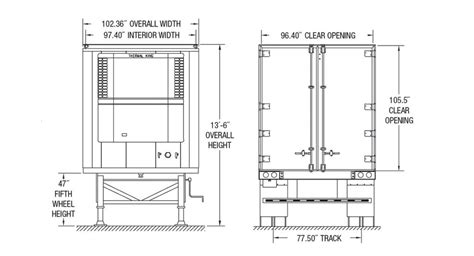 Refrigerated Van Trailer - Kingpin Trailers LTD.