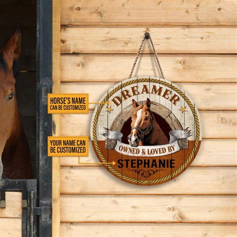 Personalized Horse Ranch Sign Horse Farm Signs Horse Ranch | Etsy