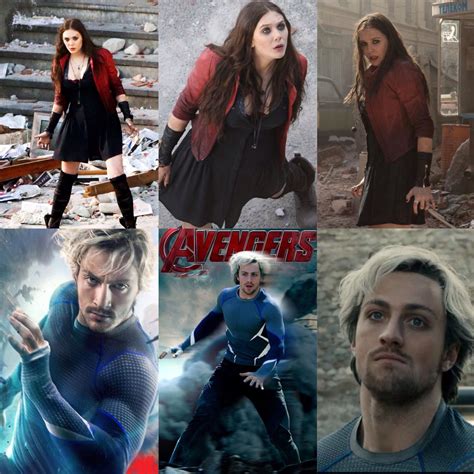 Wanda and Pietro Maximoff // Quicksilver and Scarlet Witch Quicksilver ...