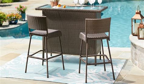 Home Depot Out Door Furniture | Outdoor bar furniture, Outdoor patio ...