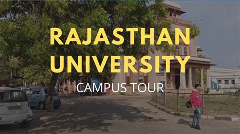 Rajasthan University Campus Tour🏫 || Boards 🤩||Jaipur🔥 - YouTube