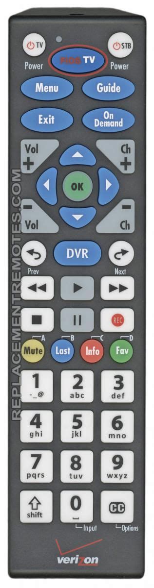 Buy VERIZON P283v1 FiOS TV Big button -P283v1 Cable Box Remote Control