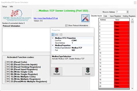 Using Modbus TCP Communication - Aurora Vision