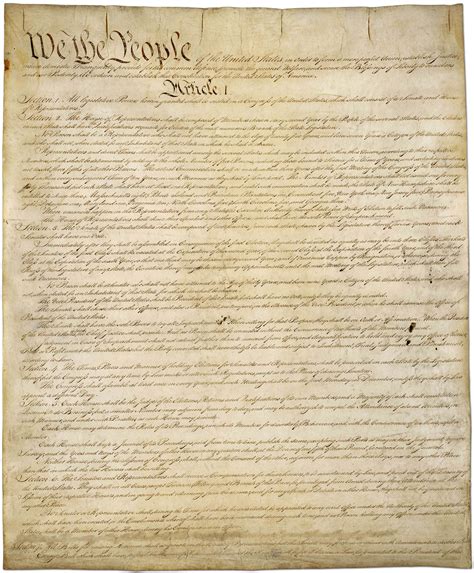 THE CONSTITUTION OF THE UNITED STATES Complete Full Text High ...